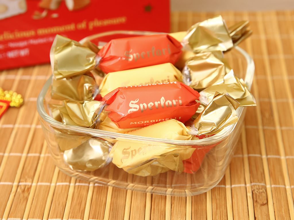 Socola Đen Và Trắng Nhân Nougat Sperlari 165g-2